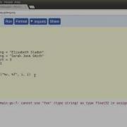 Introduction To Go Part 3 Variables