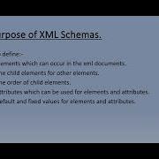 XML Schemas