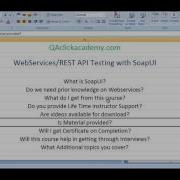 WebServicesREST API Testing With SoapUI Real Time Projects