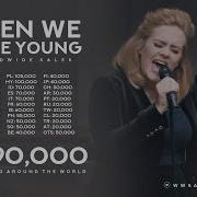 Adele When We Were Young 2015 1 HOUR ENG ESP LYRICS VIDEO LOOP