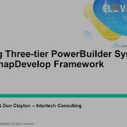 Migrating Three Tier PowerBuilder Systems To The C SnapDevelop Framework