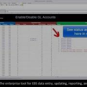 Enable Or Disable GL Code Combos