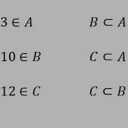 Sets Elements Of And Subsets