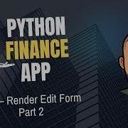 Flask Expense Tracker 19 Edit Expense Update Part 2 Rendering Form