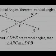 Prove The Vertical Angles Theorem
