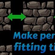 Создание бесшовных плиток для 2D Tilemap в Unity руководство по Krita Unity