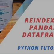 How To Reindex Dataframe In Python Python Tutorial Reindexing DataFrames