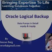 DBI Oracle Logical Backup And Recovery Using Expdp Impdp