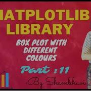 Matplotlib Library Box Plot With Different Colours Part 11 Data Science Exploratory Data Analysis