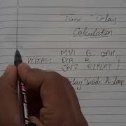 Time Delay Calculation Of 8085 Microprocessor