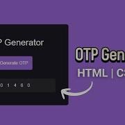 OTP Generator Using HTML CSS JavaScript Beginner JavaScript Project