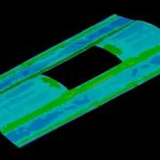 Maximum Von Mises Stress Simulation From DYNAFORM
