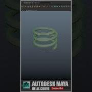 Helix Curve In Maya Shorts Ytshorts Tutorial