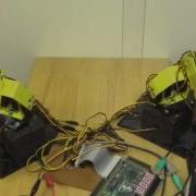 Robotic Controlled Arm Using Java 1st Experiment