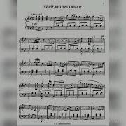 A Dargomyzhsky Melancholic Waltz Даргомыжский Меланхолический вальс Piano Music музыка