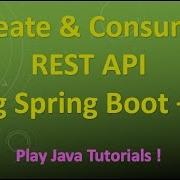 Create Consume A REST API Using Spring Boot JPA MySQL