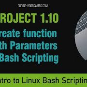 Bash Scripting Session Project 1 10 Create Function With Parameters