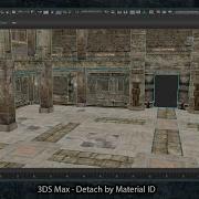 3ds Max Detach Meshes By Material ID Script