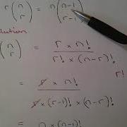 Binomial Coefficients Exercise 1