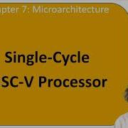 DDCA Ch7 Part 2 RISC V Single Cycle Processor Datapath Lw
