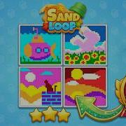 Sand Loop Walkthrough Levels 221 224 Solutions Gameplay