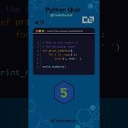 Python Programming Quiz Test Your Skills For Beginners Python Programming Challenge 12 Shorts