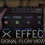 HX Effects SIgnal Flow