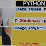 Python Tutorial Dictionary Part 3 Change Add Remove Item Coding Tutorial Python Algomiz