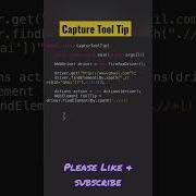 How To Capture Tool Tip In Selenium Seleniumtekautomation