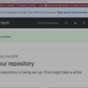 Как отправить задание в Github Classroom изначально пустой репозиторий