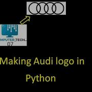 How To Make Audi Logo In Python Python