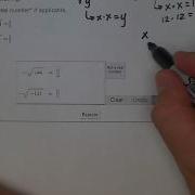 ALEKS Square Roots Of Perfect Squares With Signs MC