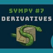 Производные Учебник SymPy 07