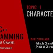 Character Set In C C Programming Topic 1