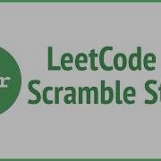 LeetCode 87 Scramble String Recursion Memoization JSer JavaScript Algorithm