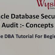 Oracle Database Audit Concepts Oracle Database Security Security In Oracle 11g Database