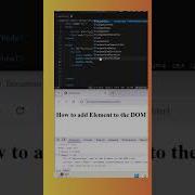 CreateElement Method In JavaScript HTML HTML5 Coding Learning Education Javascript Html