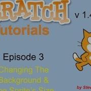 Episode 3 Changing The Background And The Size Of The Sprite