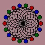 Python Turtle Code Filled Circles