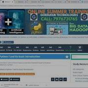 Live Instructor Led Online Classes For Summer Training In Machine Learning Using Python 21 04 2020 1
