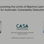 USENIX Security 24 Uncovering The Limits Of Machine Learning For Automatic Vulnerability