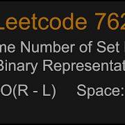 Prime Number Of Set Bits In Binary Representation Leetcode 762 Python