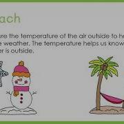 1st Grade Weather Lessons Day 2 Temperature