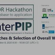 WaterPIP Hackathon Final Pitches Selection Of Overall Winner