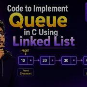 Queue In C Using Linked List Important DS Lab Program Hindi Pritesh D Patel