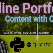 Building An Online Portfolio With Quarto Part 3 Of 4