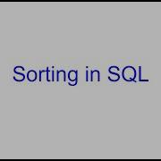 Sorting In SQL SQL Bits Kovolff