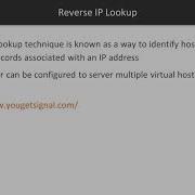07 Reverse IP Lookup Pirate Tutorials
