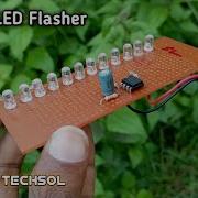 Superb Led Flasher 555 Timer Led Flasher Circuit