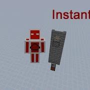 Minecraft Redstone Instant Wire With Walls